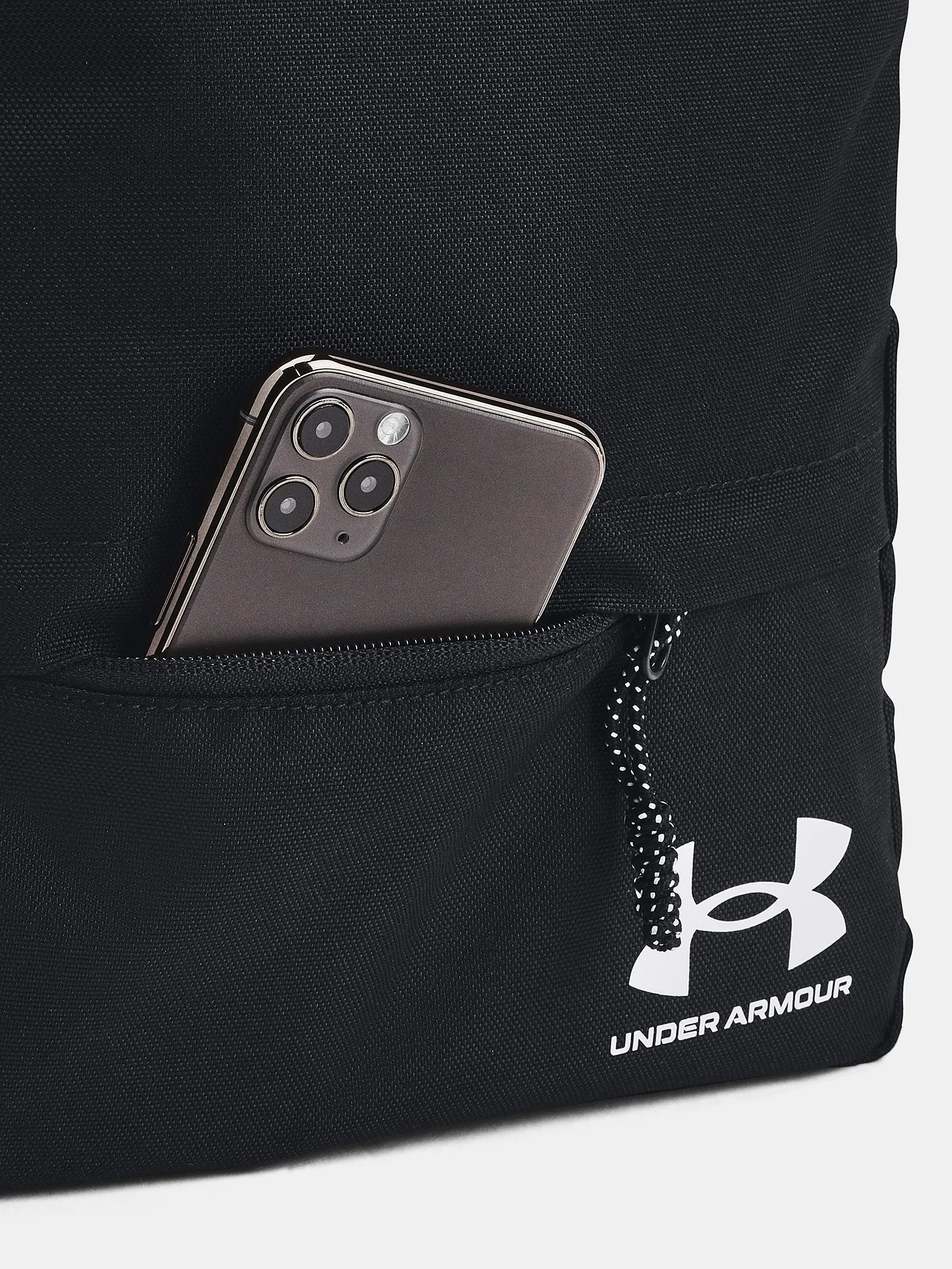 MOCHILA UNDER ARMOUR LOUDON SMALL  BLACK/WHITE