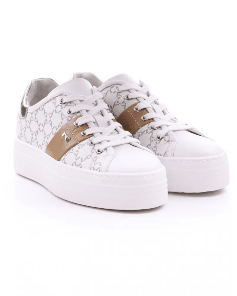 NERO GIARDINI  E409954D BIANCO GRIGIO  SNEAKERS WOMAN