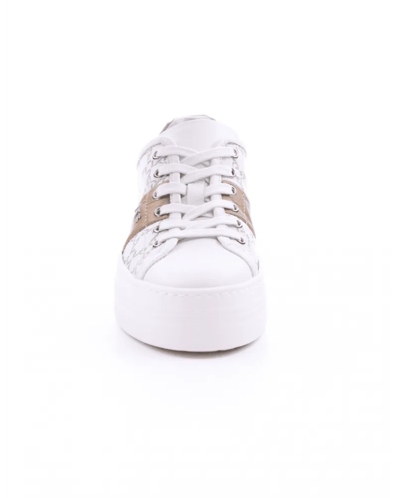 NERO GIARDINI  E409954D BIANCO GRIGIO  SNEAKERS WOMAN