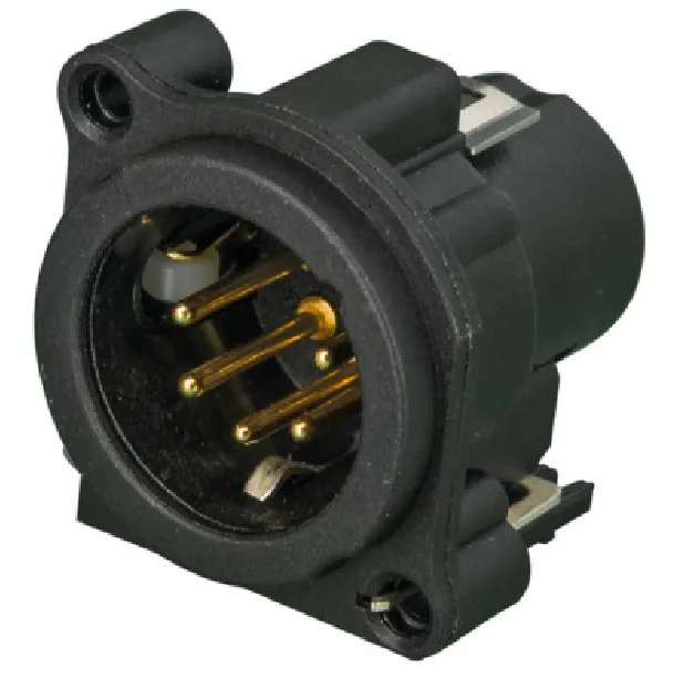 NEUTRIK NC5MAVSW CHASIS MACHO 5 PINES CON INTERRUPTOR