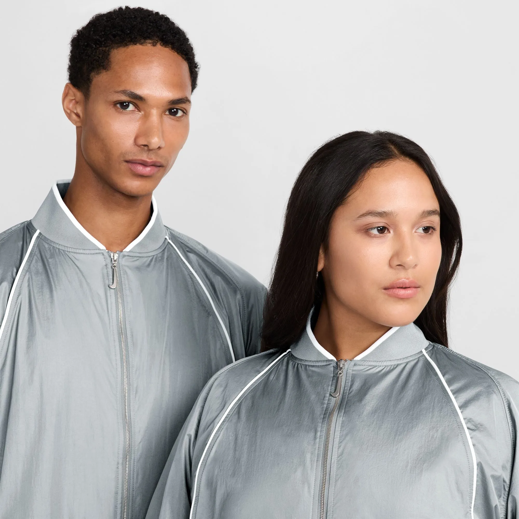 Nike X Jacquemus Track Jacket Particle Grey/White