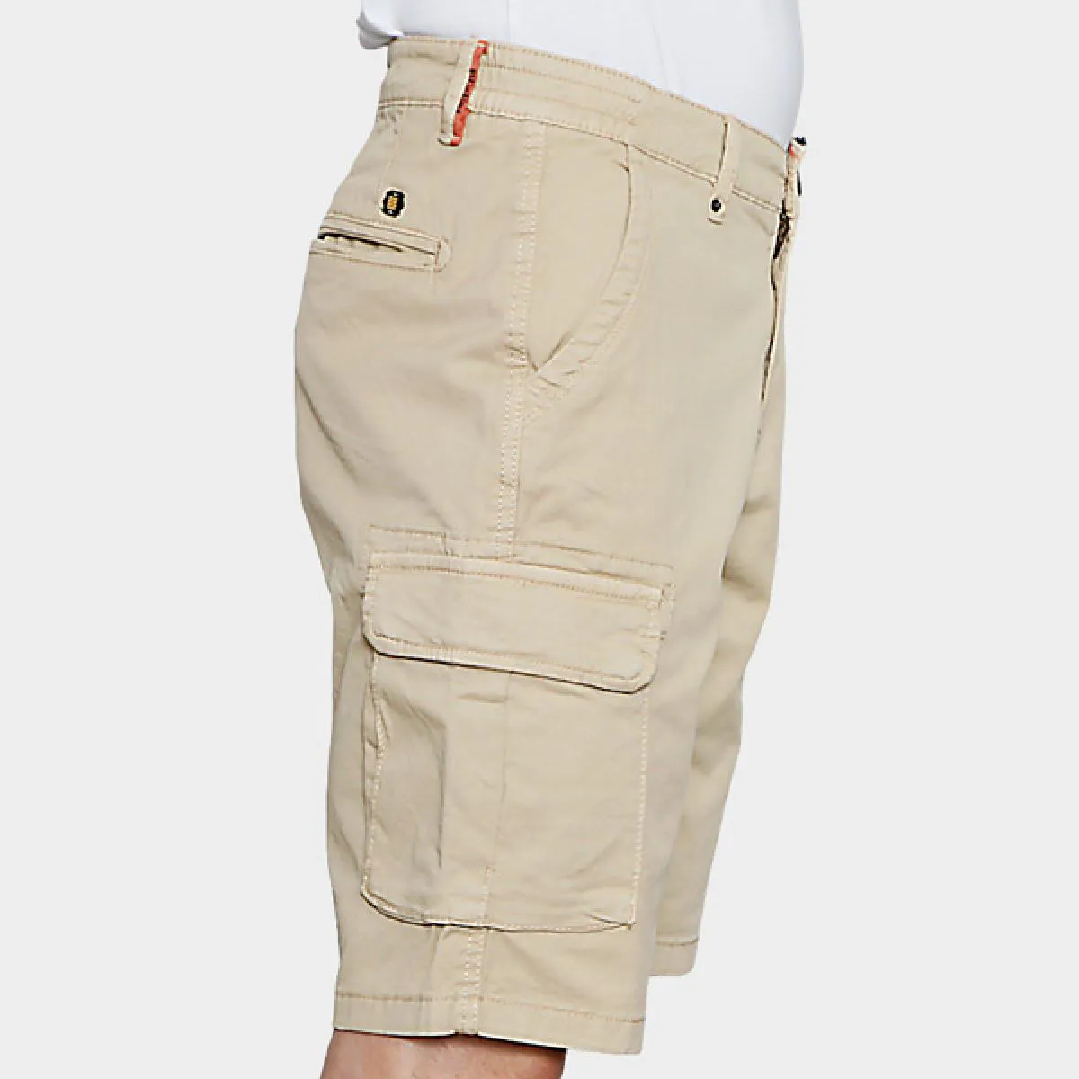 NO EXCESS  BERMUDAS BEIGE