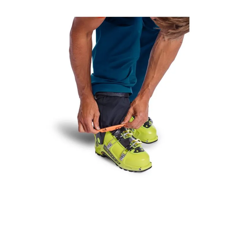 Ortovox Pantalones 3L Deep Shell (azul petróleo) para hombre