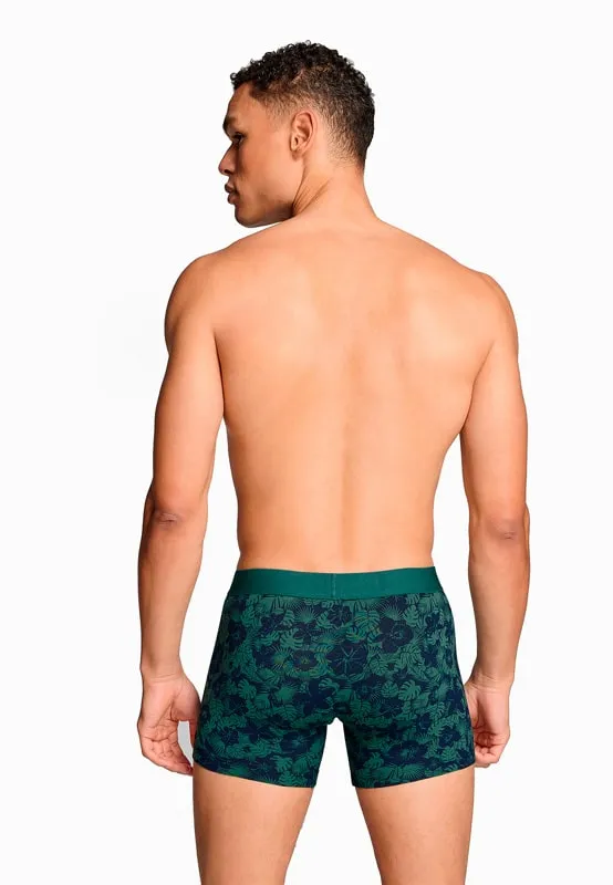 Pack 2 Boxers Levi´s en estampado vegetal y azul marino