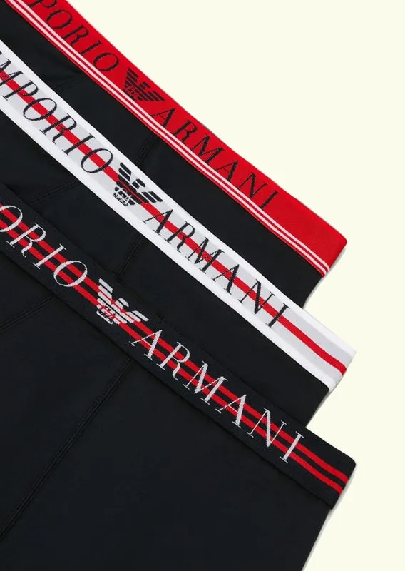 Pack Boxers Emporio Armani organic cotton en azul marino