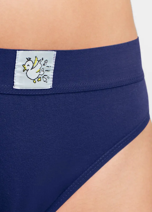 Pack de 10 bragas Varios colores + gris claro jaspeado