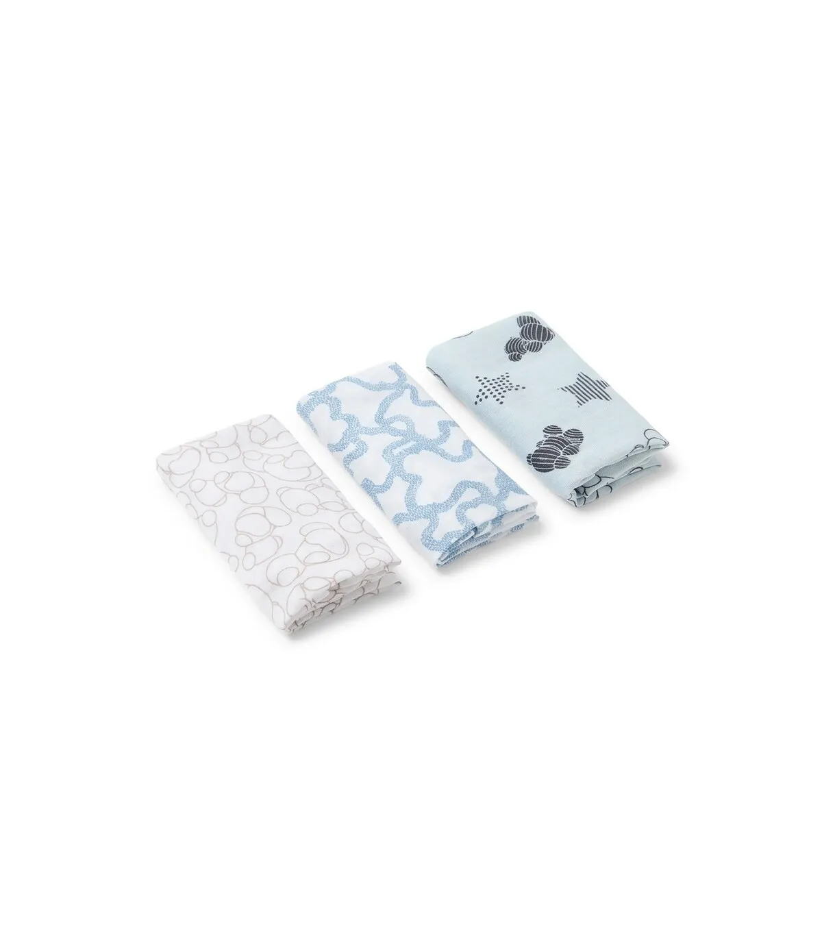 PACK DE 3 MINI GASAS TOUS BABY MMUSE AZUL CELESTE  MMUSE200367