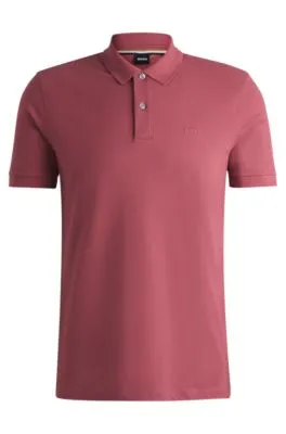 Pallas Polo de algodón con logo bordado