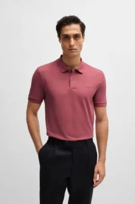 Pallas Polo de algodón con logo bordado