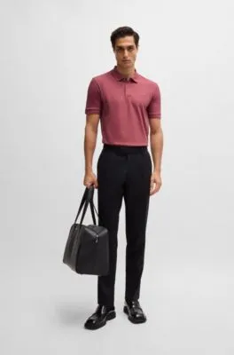 Pallas Polo de algodón con logo bordado