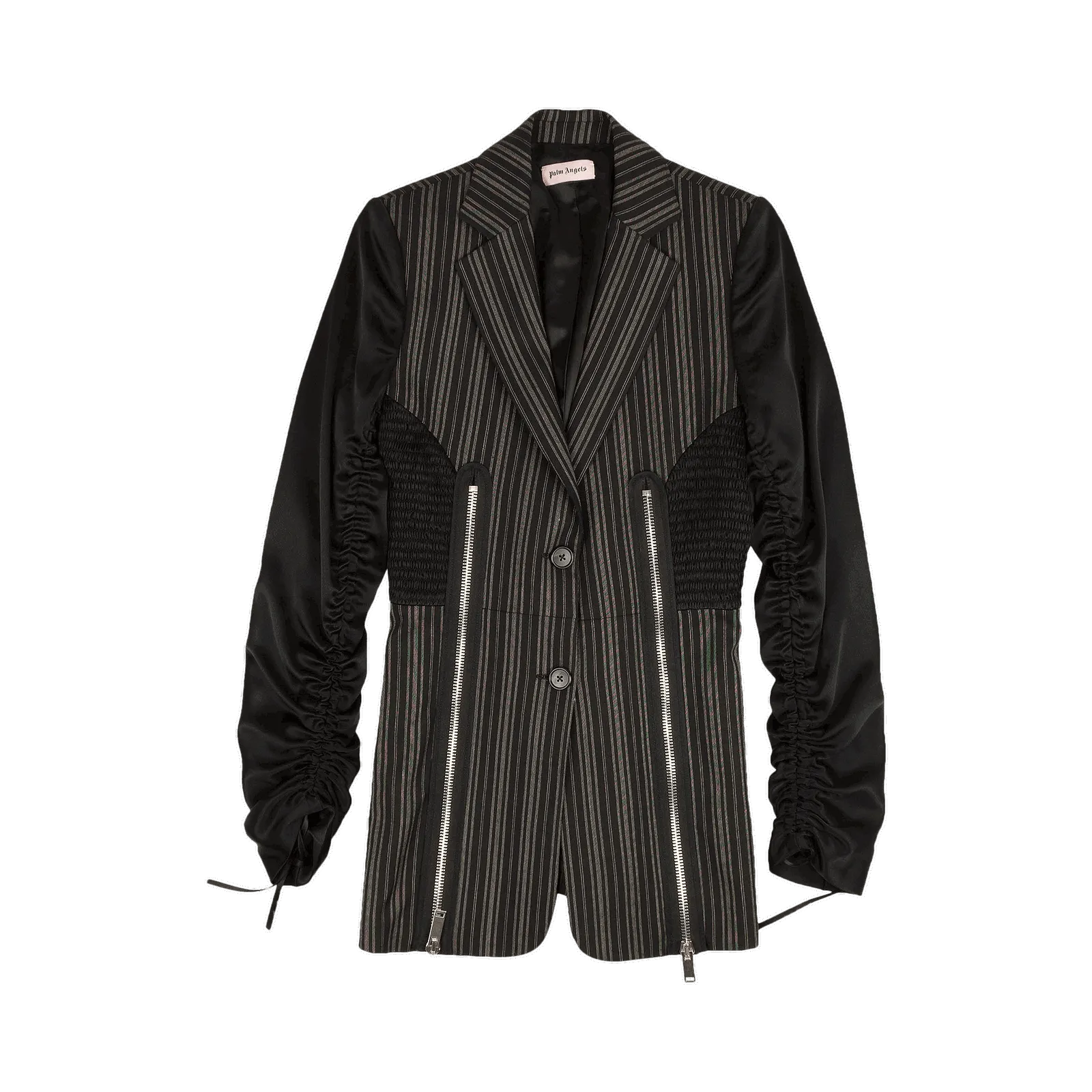 Palm Angels Stripe Cinched Blazer