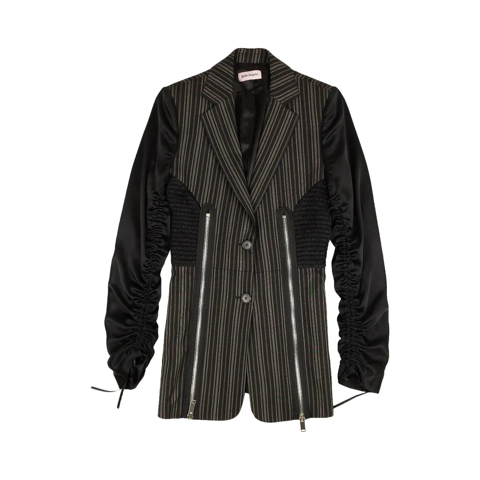 Palm Angels Stripe Cinched Blazer