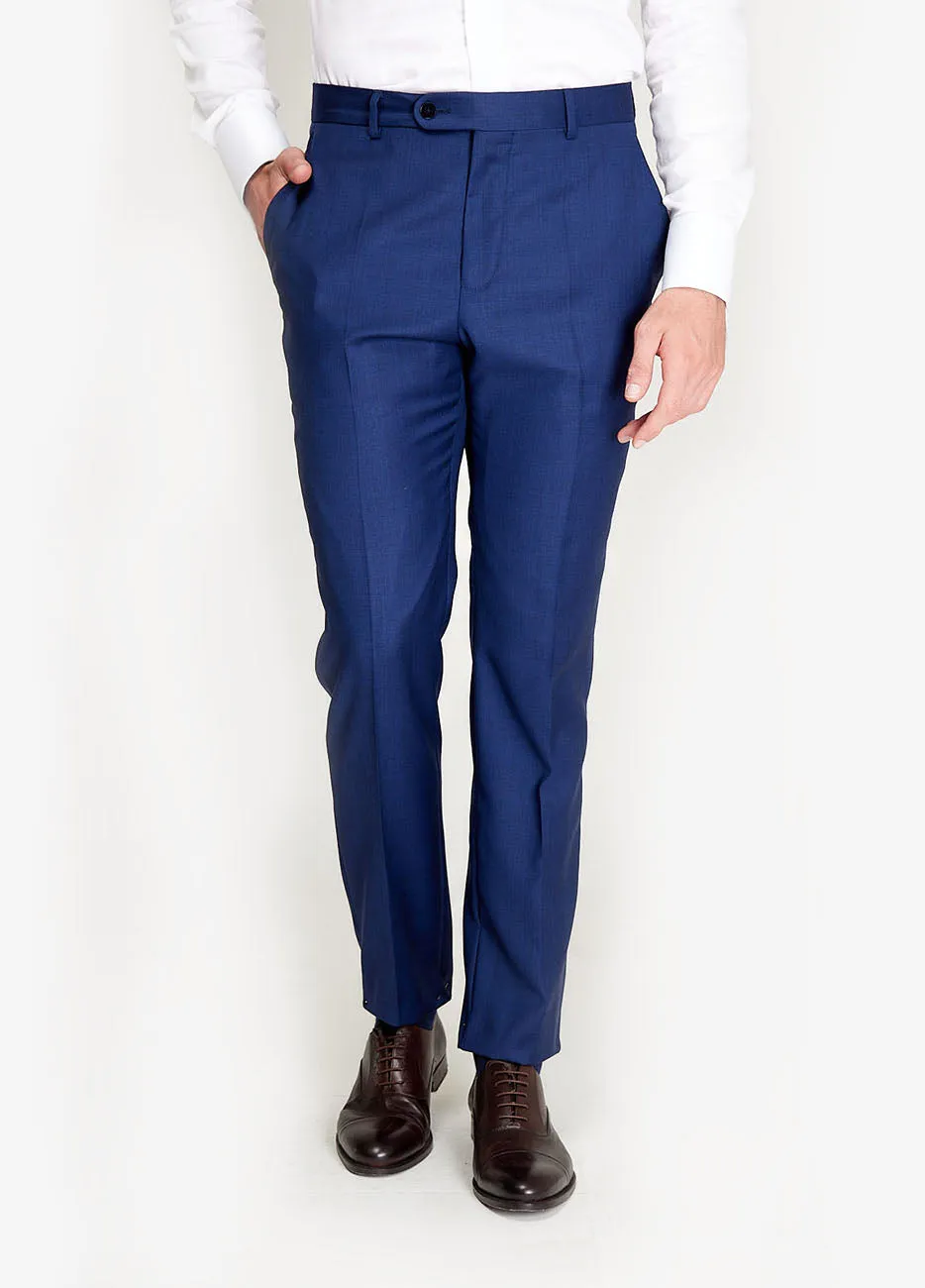 PANTALN CUADRO AZUL MARINO, LNEA AZUL MARINO