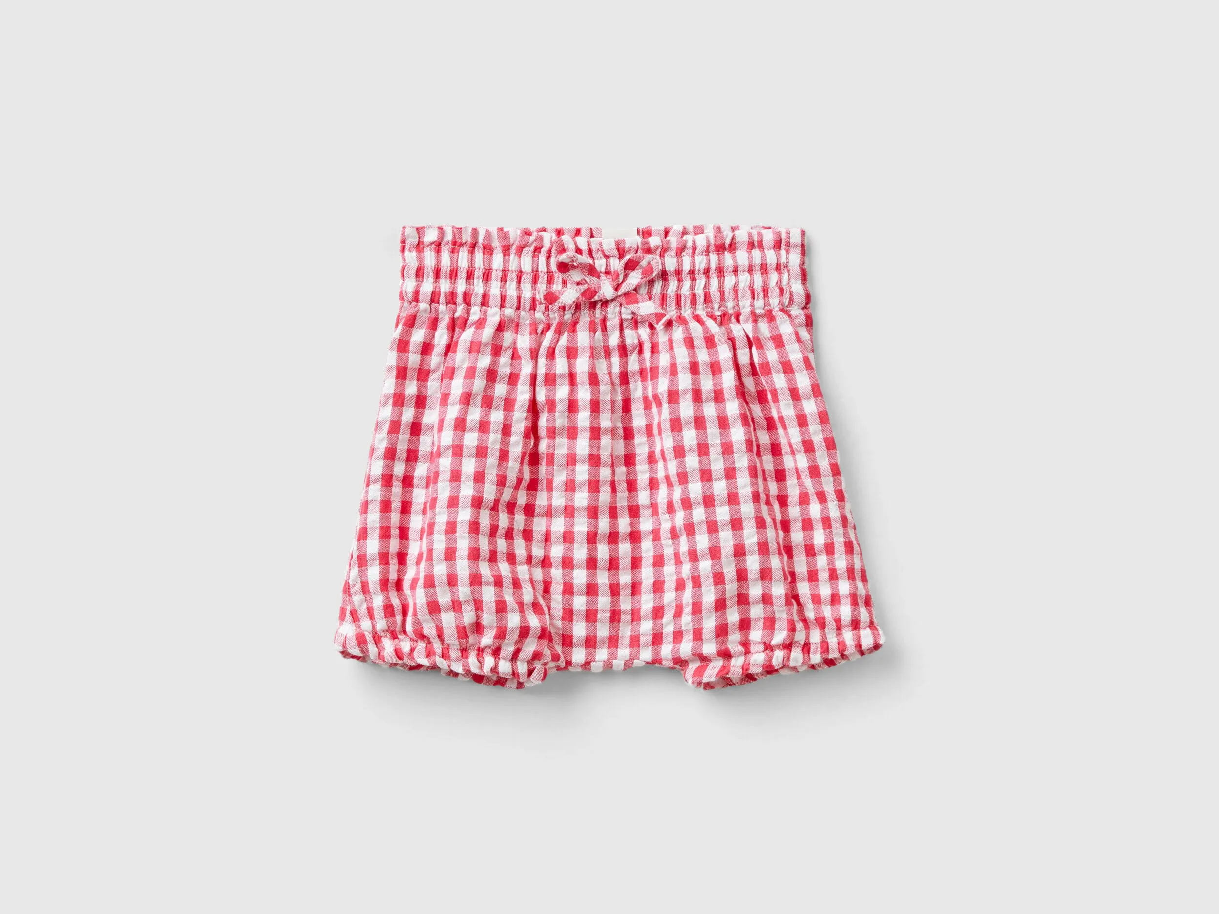 Pantalón corto de vichy