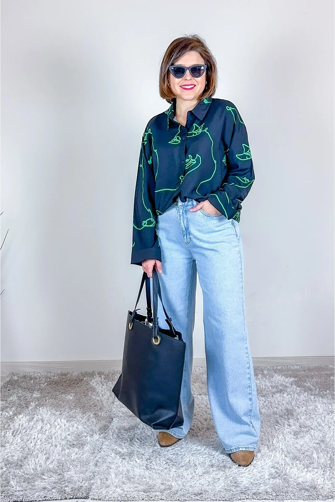 PANTALON ANCHO VIFREYA VAQUERO