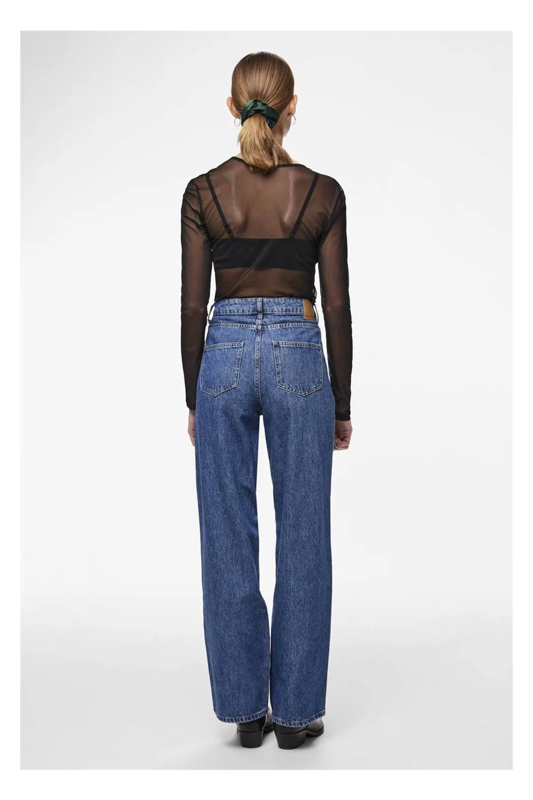 PANTALON VAQUERO WIDE PCSKY VAQUERO