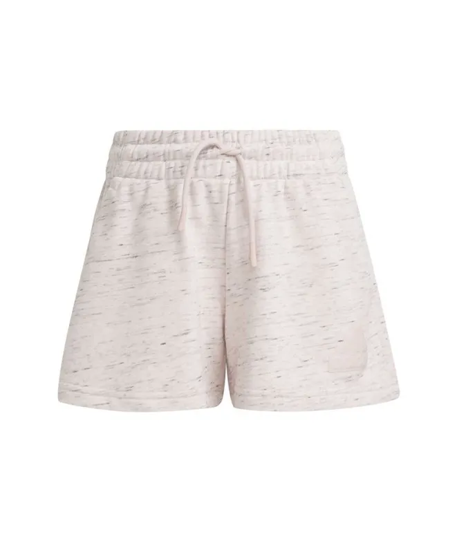 Pantalones adidas Future Icons Big Logo Shorts Niña Rosa