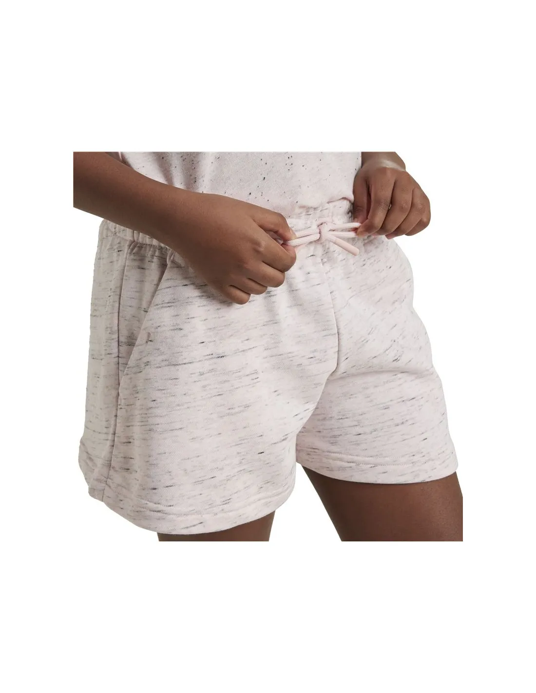 Pantalones adidas Future Icons Big Logo Shorts Niña Rosa