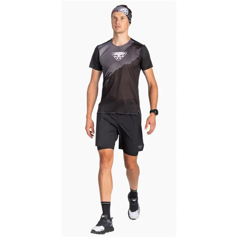 Pantalones cortos de trail Dynafit DNA ULTRA 2 en 1 Black out) hombre