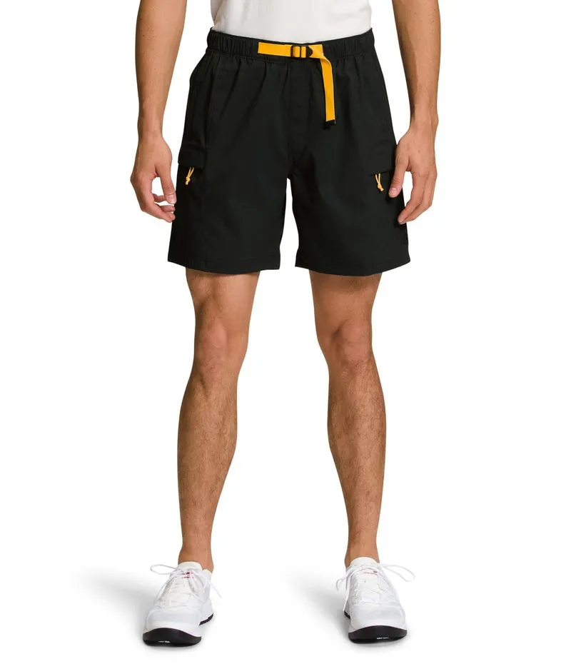 Pantaloneta Class V Belted Negra y Amarillo Hombre The North Face