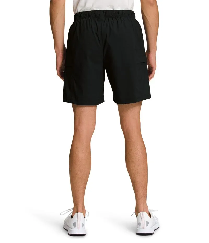 Pantaloneta Class V Belted Negra y Amarillo Hombre The North Face