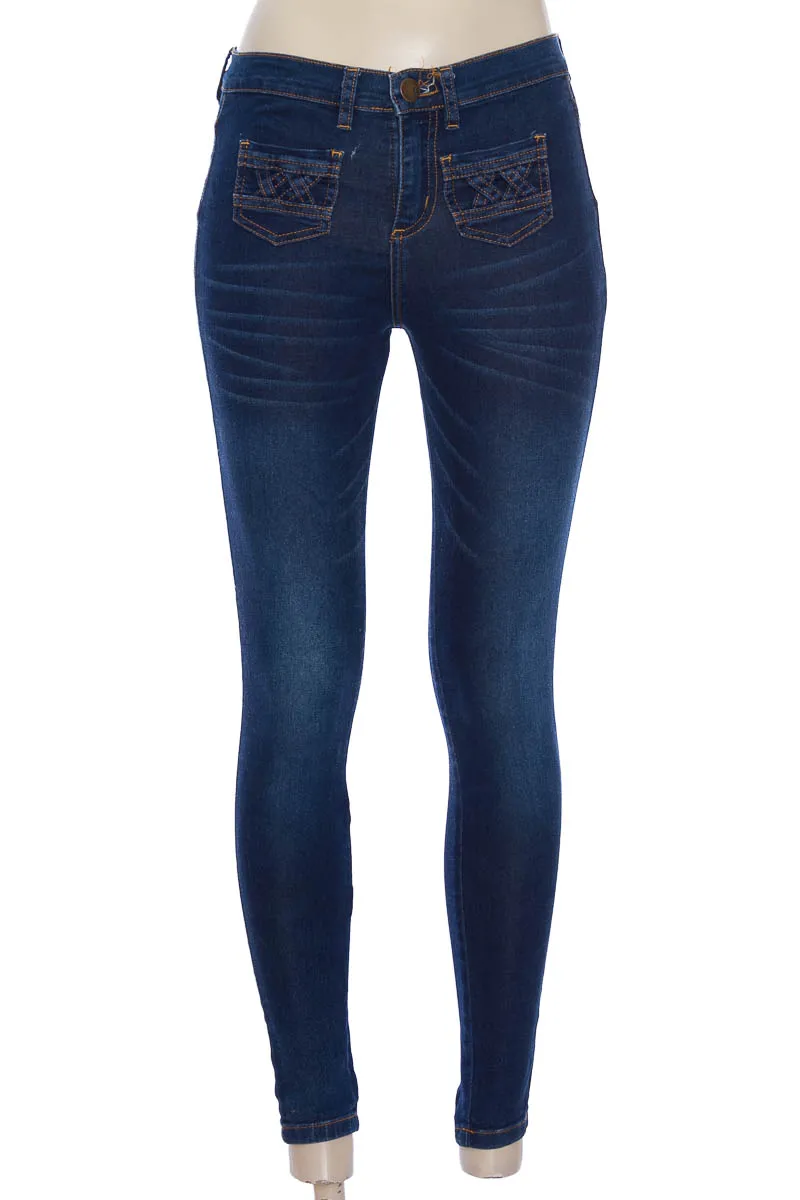 PANTALóN COLOR AZUL  AZZORTI