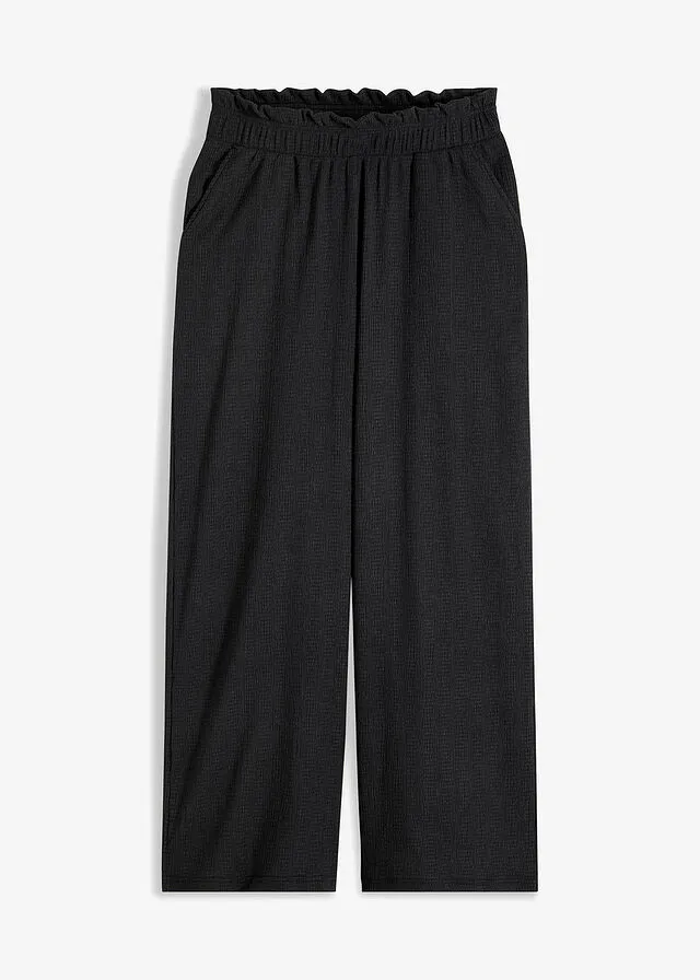 Pantalón de punto Negro