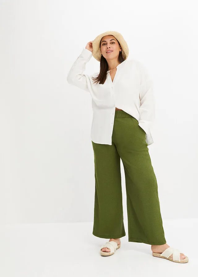 Pantalón de punto Negro