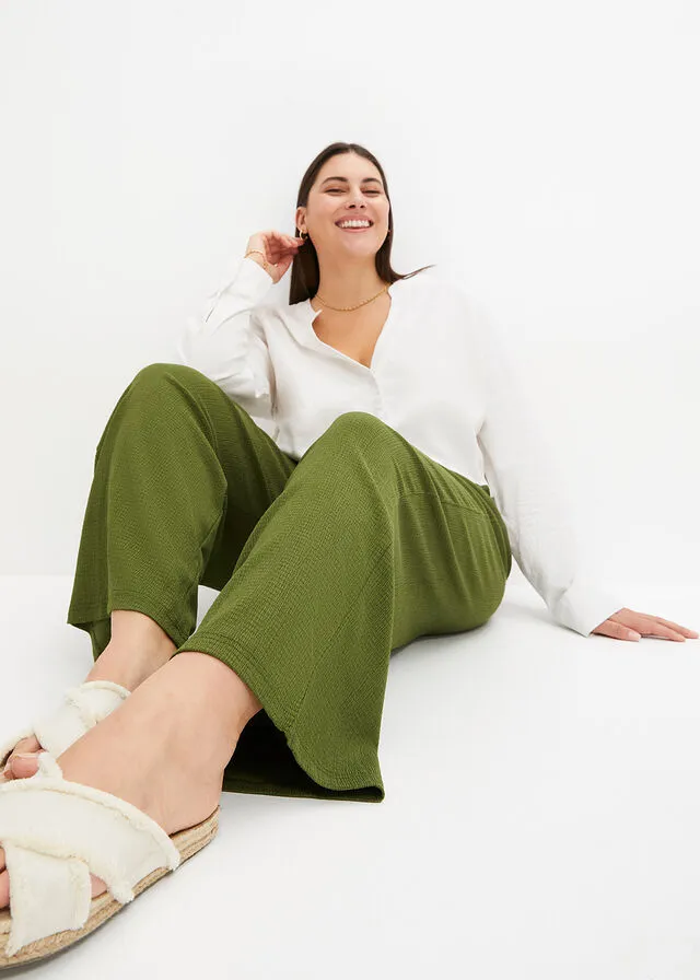Pantalón de punto Negro