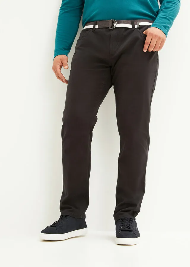 Pantalón elástico Negro
