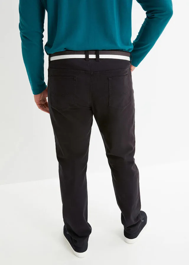 Pantalón elástico Negro