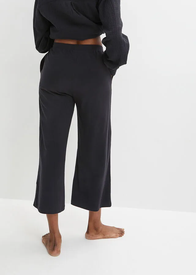 Pantalón pijamero Negro