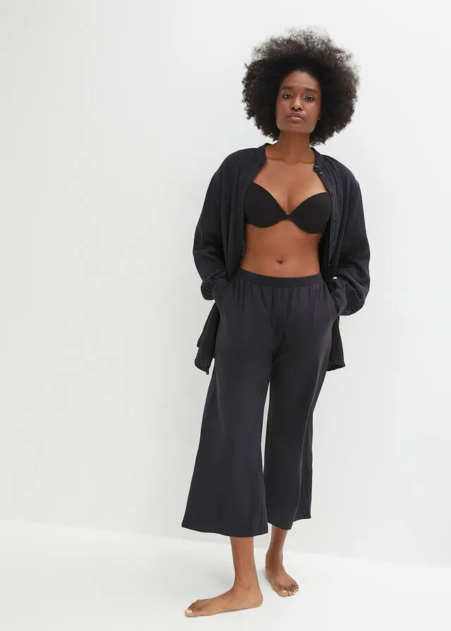 Pantalón pijamero Negro