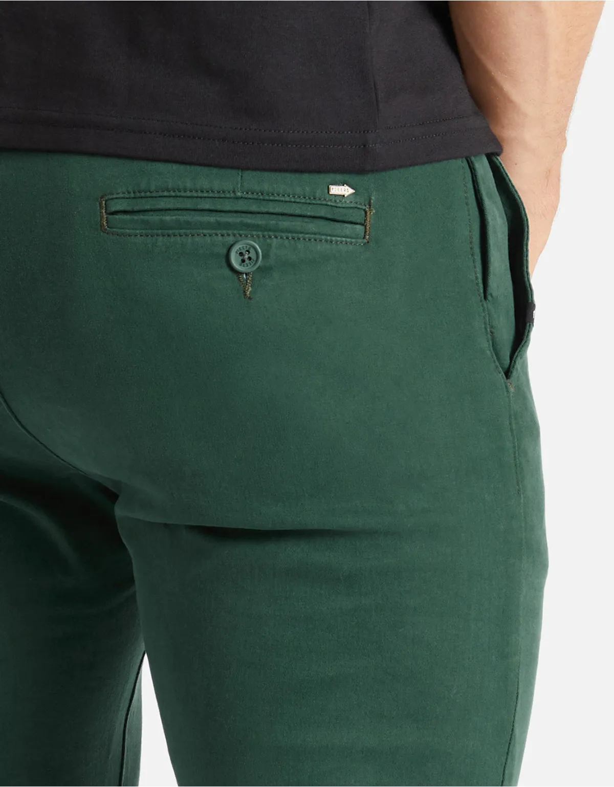 Pantalón skinny verde