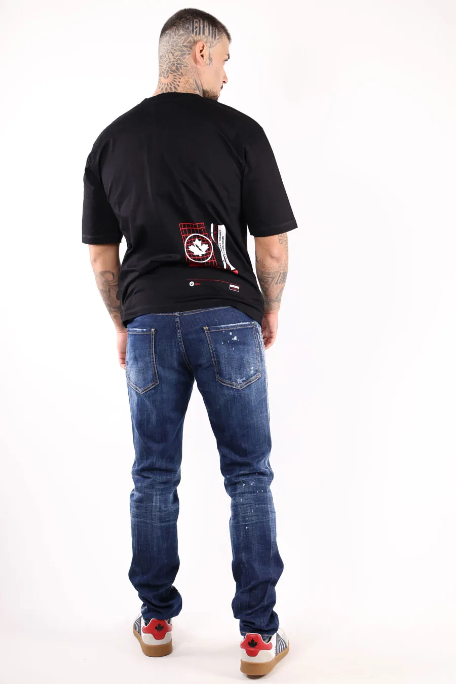 Pantalón vaquero azul oscuro 