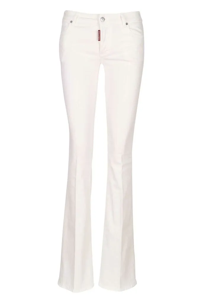 Pantalón vaquero blanco 