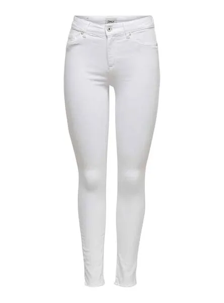 Pantalón Vaquero Only Blush Blanco Mujer