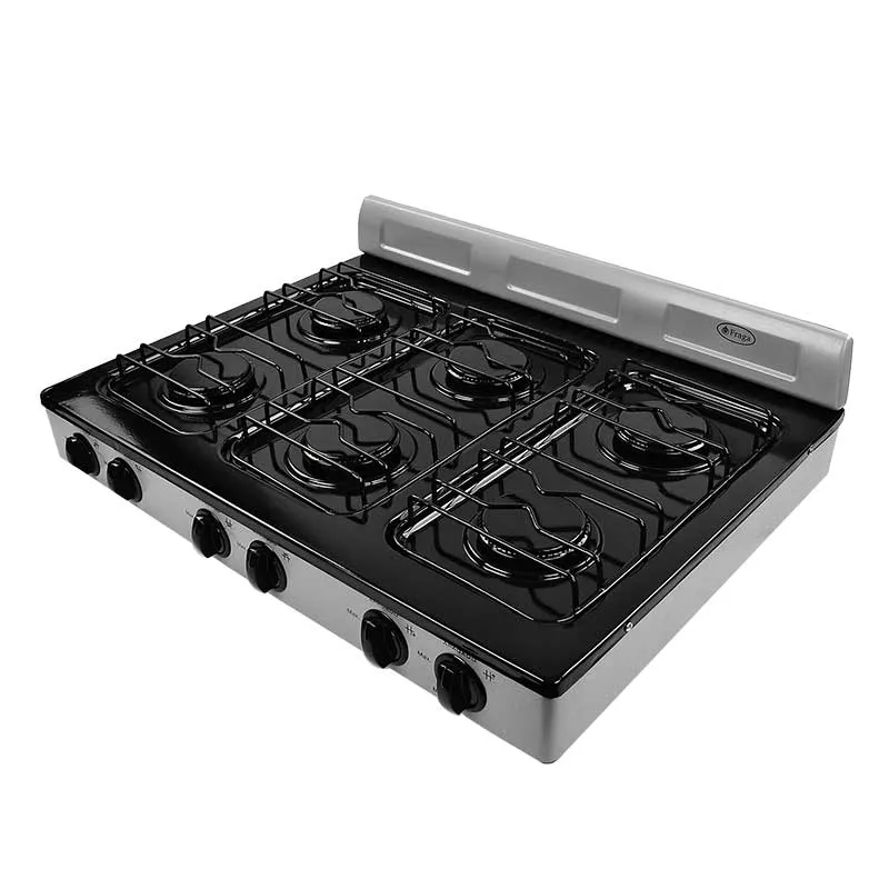 Parrilla de Gas Fraga P330 6 QUEMADORES NEGRO/GRIS
