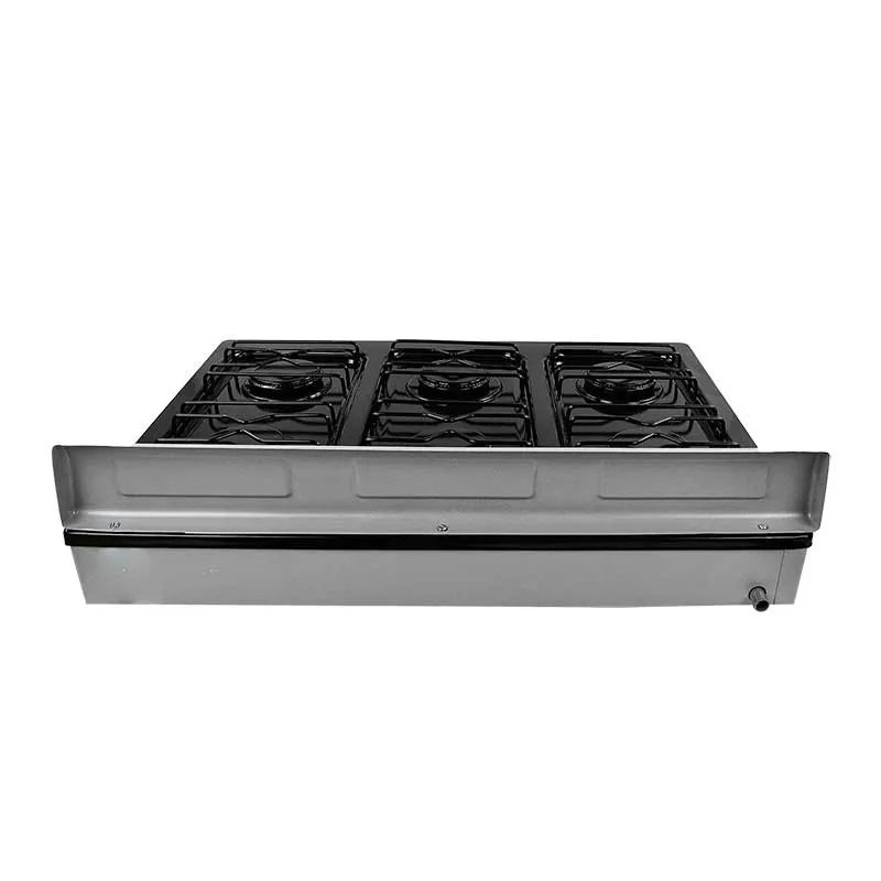 Parrilla de Gas Fraga P330 6 QUEMADORES NEGRO/GRIS