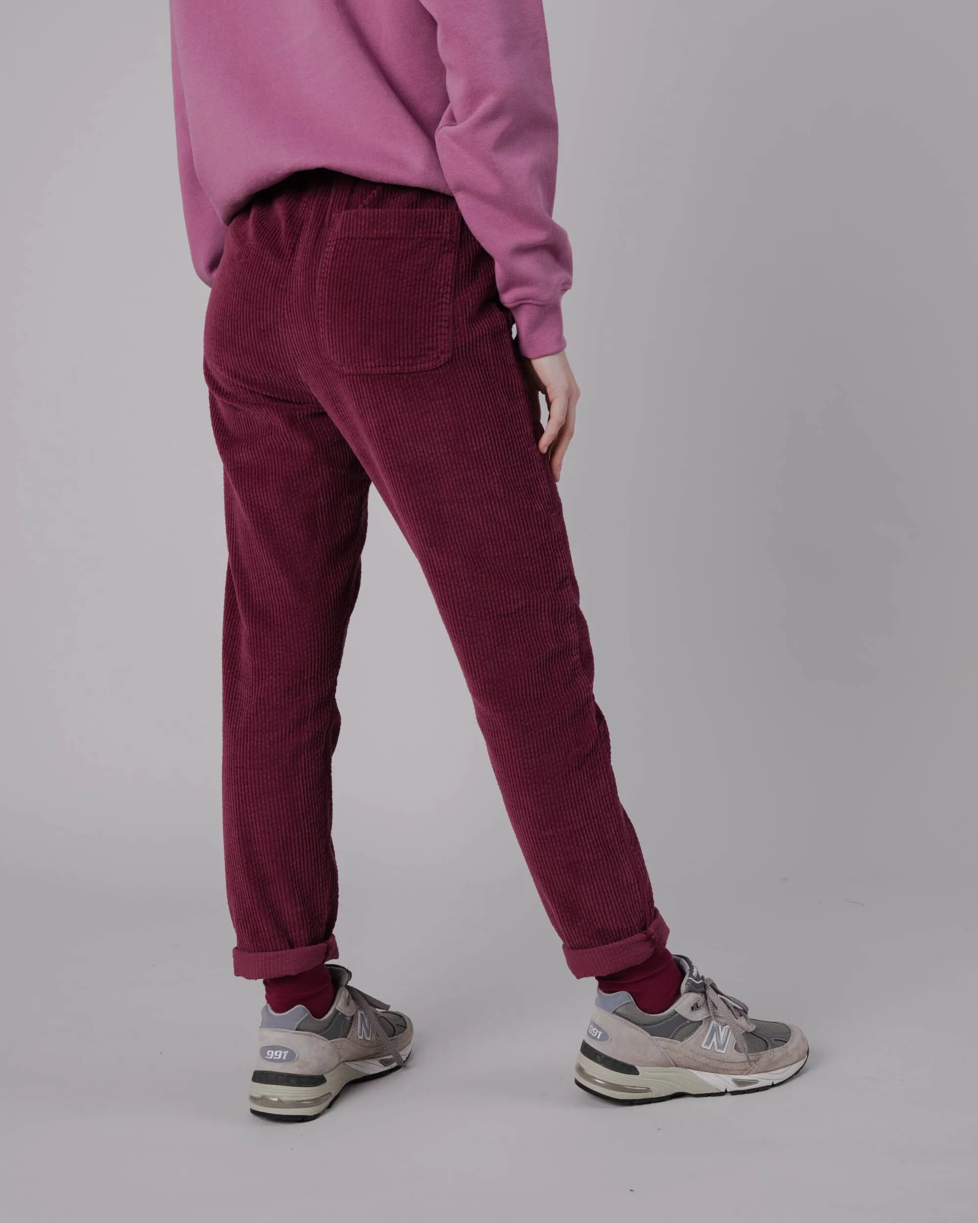 Patch Pocket Corduroy Pant Prune