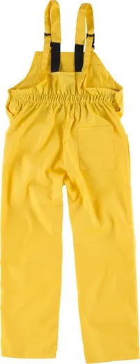 Peto de niño, media espalda cubierta Amarillo