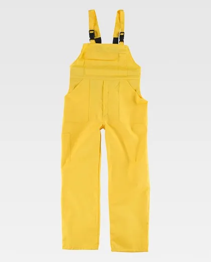 Peto de niño, media espalda cubierta Amarillo
