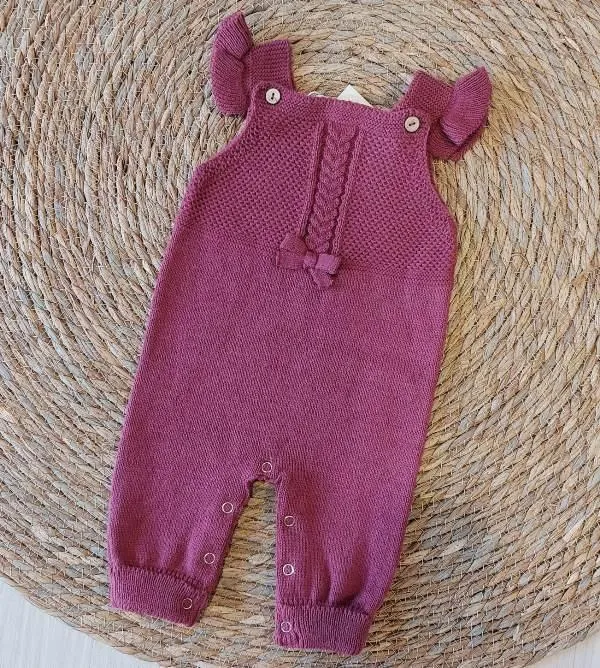 Peto tricot bebé niña PECESA 
