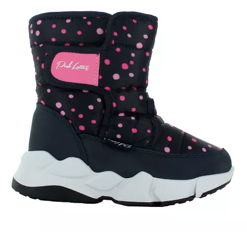 Pink Latte Bota Urbana Esquimal Polipiel Azul Niña 82905