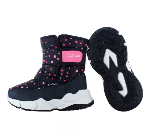 Pink Latte Bota Urbana Esquimal Polipiel Azul Niña 82905