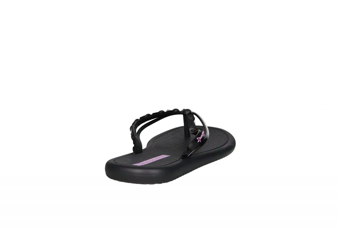 Pinky Dedo Playa Negro Tira Tachas Redondas y Triangulares