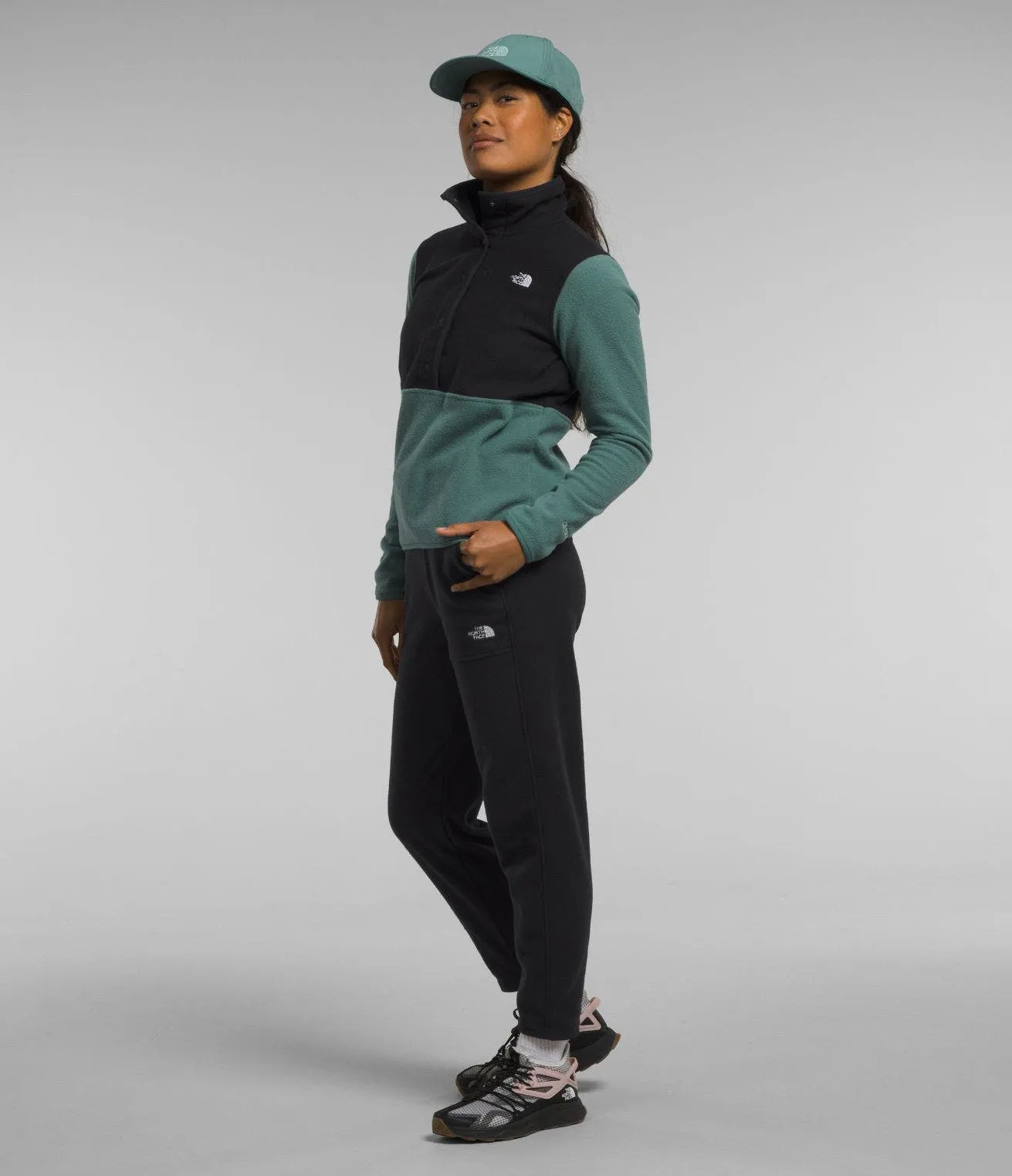 Polar Alpine Polartec 100 ½ Snap Mujer