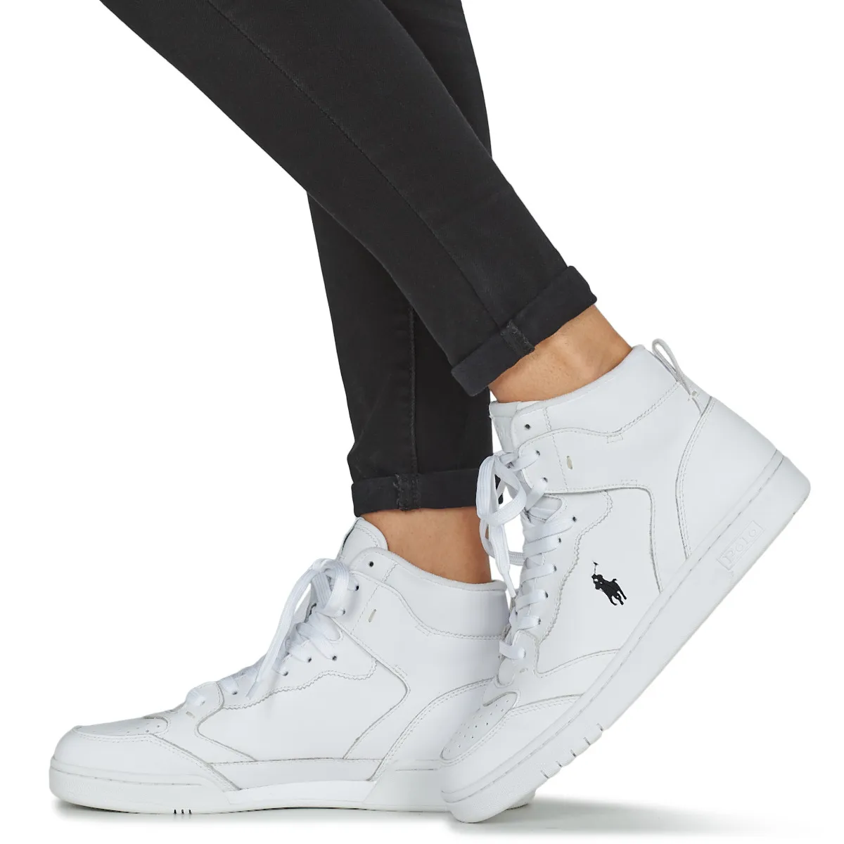 POLO CRT HGHSNEAKERSLOW TOP LACE