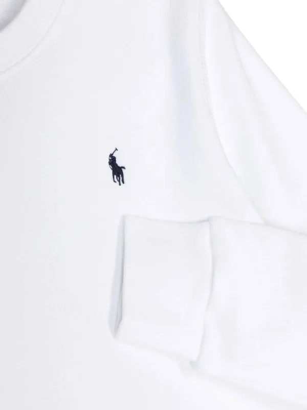POLO RALPH LAUREN SUDADERA  BLANCO