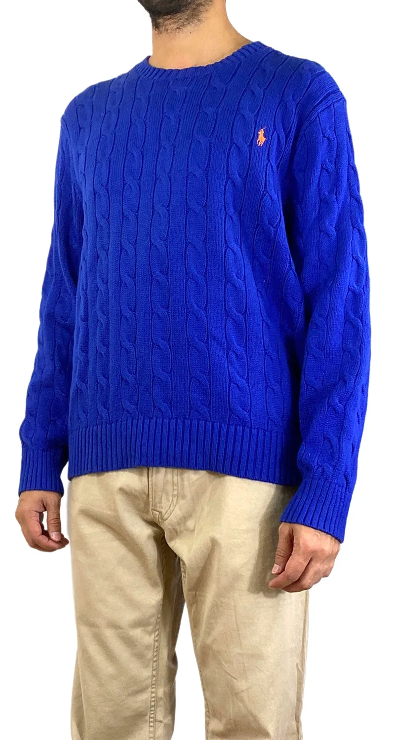 POLO RALPH LAUREN Sweater Tejido Azul